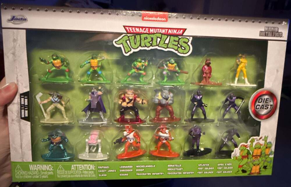 Jada Toys Teenage Mutant Ninja Turtles Nano MetalFigs 18-Pack Die-Cast Series 1